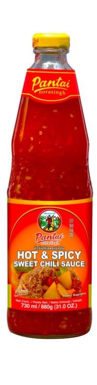 HOT & SPICY SWEET CHILI SAUCE 730ML PANTAI - 1